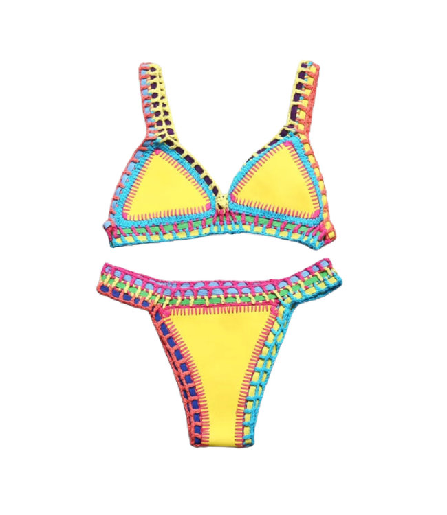 Ibiza Bikini / Yellow & White