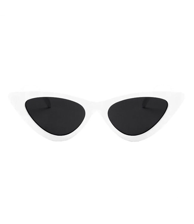 Gigi Cateye Sunglasses / White