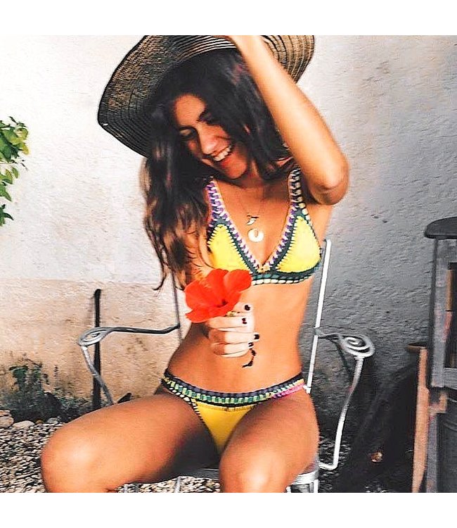 Ibiza Bikini / Yellow & White
