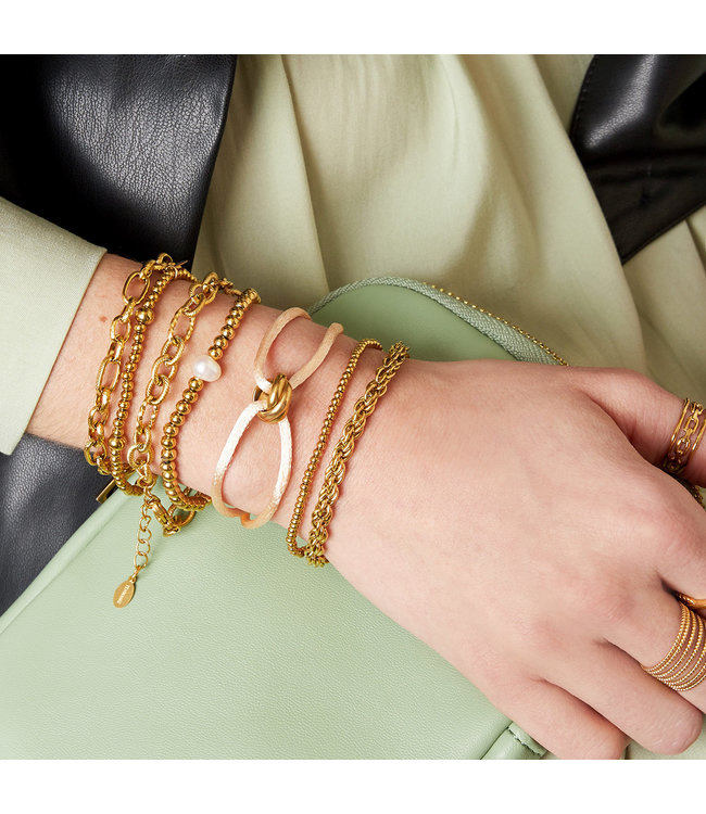 Gold Twistle it Bracelet