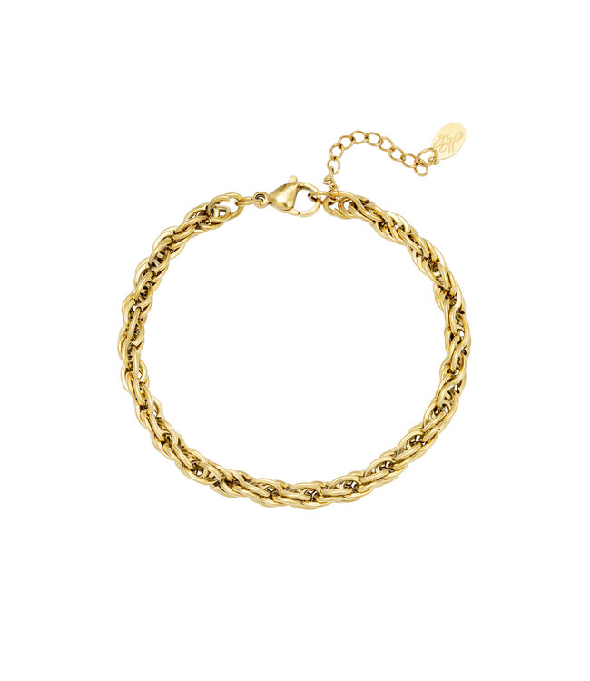 Gold Twistle it Bracelet