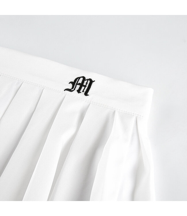 Basic Folds Skirt / White