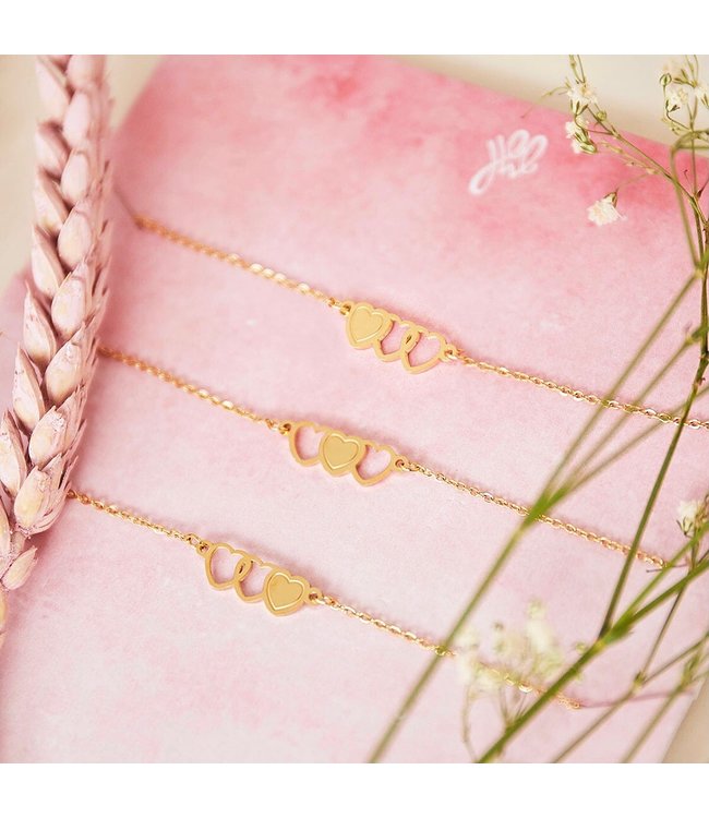 Three Sisters Bracelet Giftcard / Gold