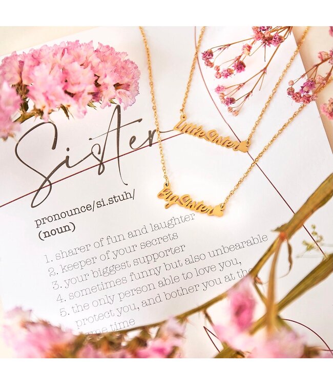 Big & Little Sister Necklace Giftcard