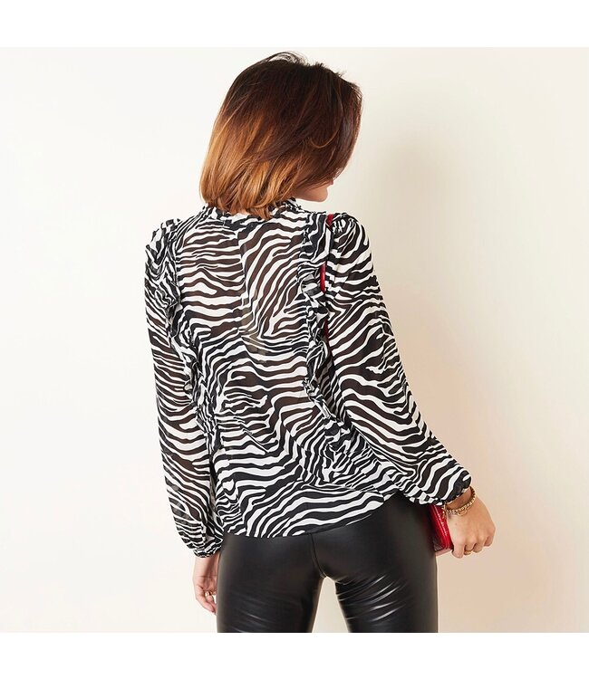 Zebrina Blouse