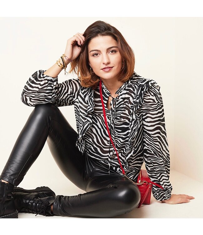 Zebrina Blouse