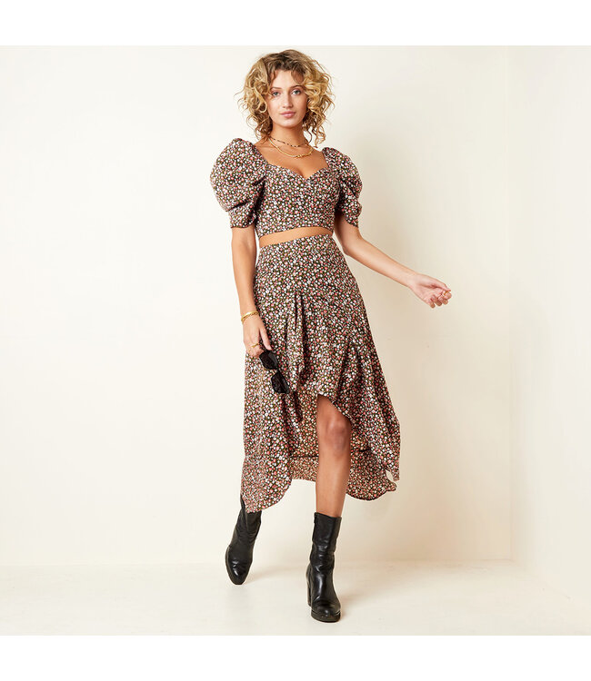 Whitsun Flower Maxi Skirt