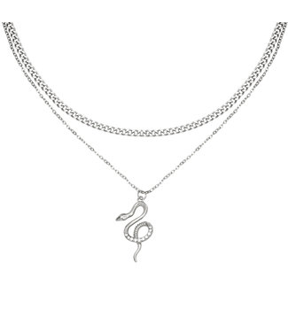 Double Snake Necklace