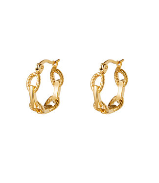 Chain Hoop Earrings