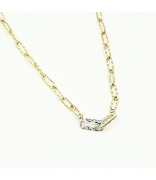 Shiny Chain Necklace / Silver