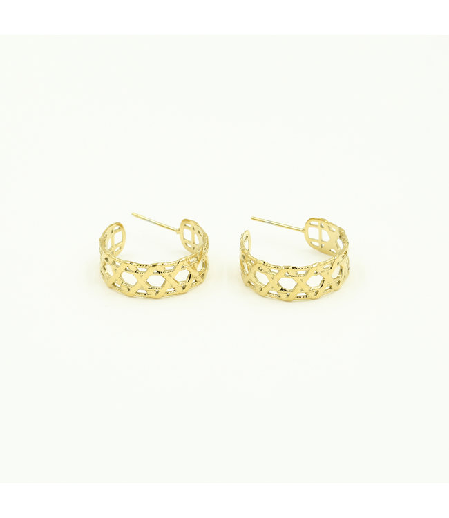 Florance Hoops Earrings