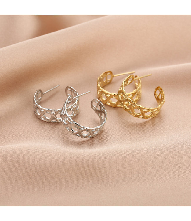 Florance Hoops Earrings