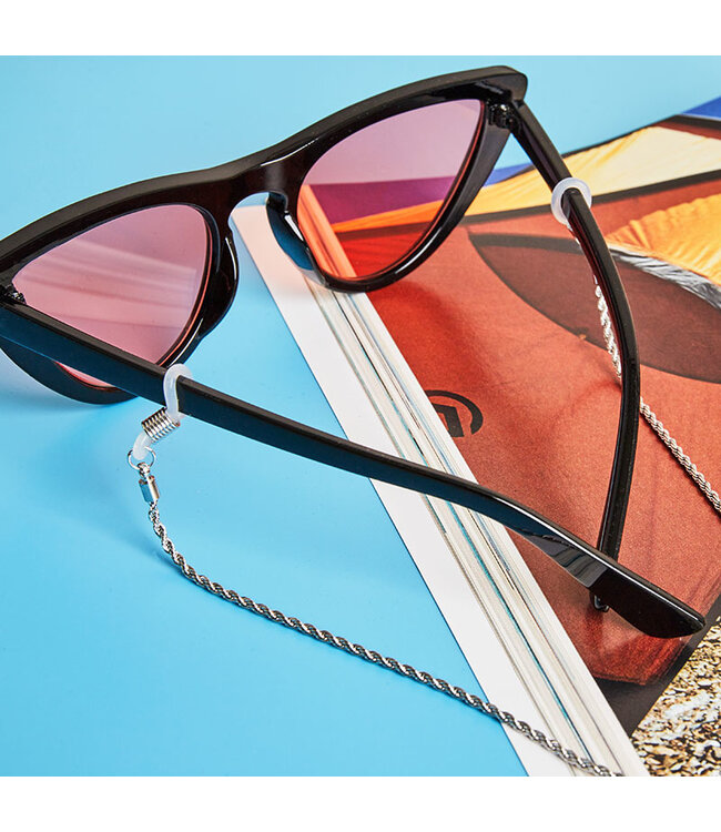 Silver Fabulous Look Sunglasses Cord