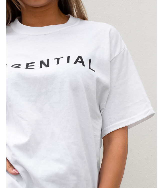 Essential Tee / White