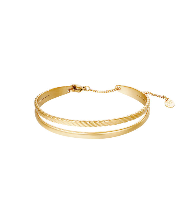Bangle Double Layer Bracelet