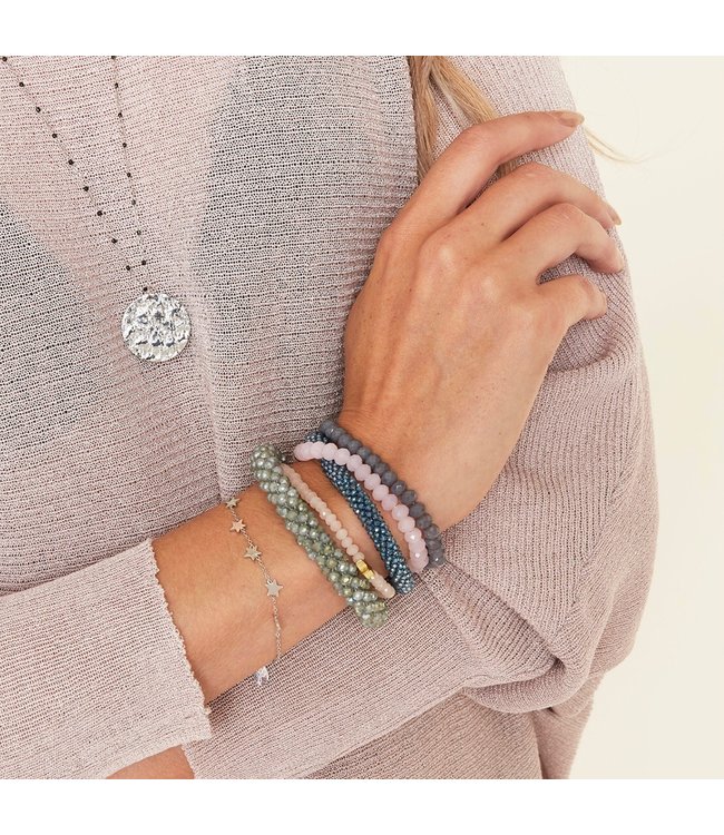 Silver Stars Bracelet