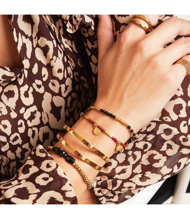 Beads and Coins Bracelet