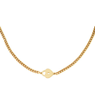 Locked Heart Necklace