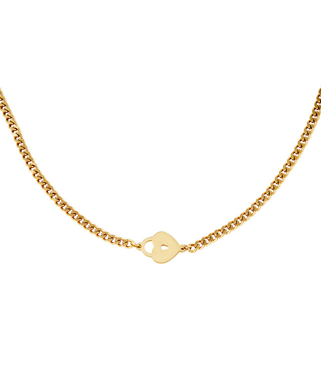 Locked Heart Necklace