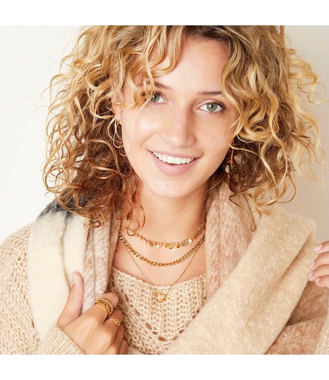 Floating Circles Necklace