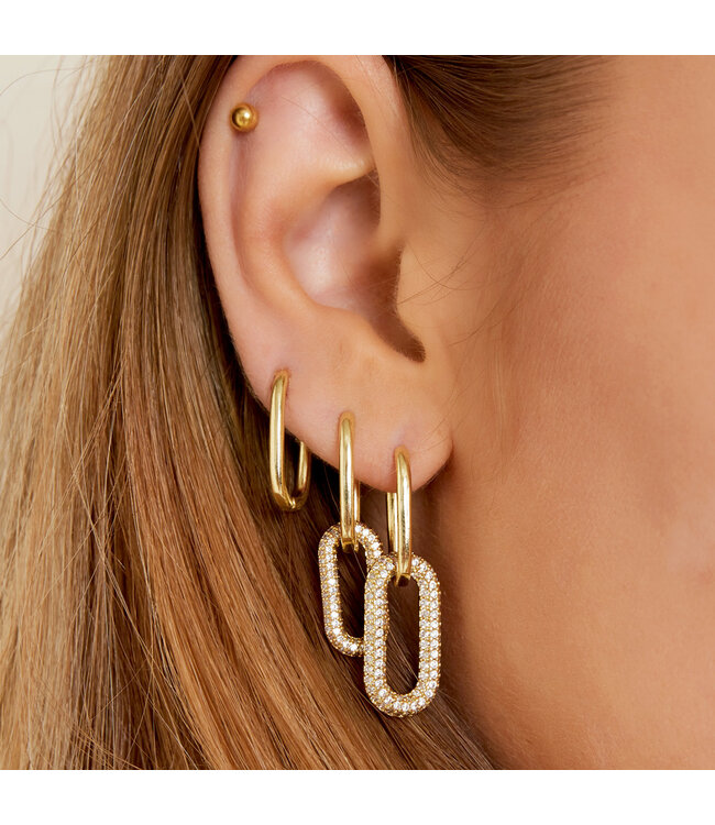 Shiny Chain Earrings