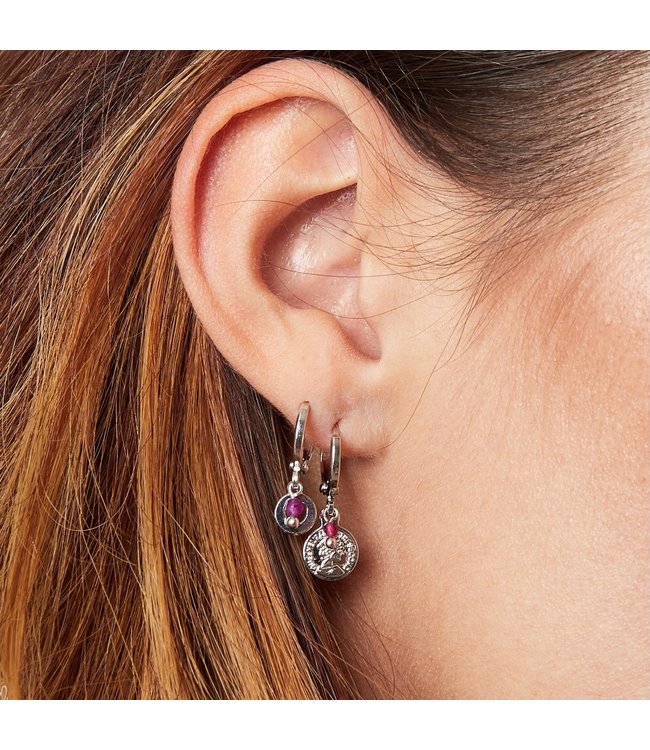 Silver Little Queen Earrings