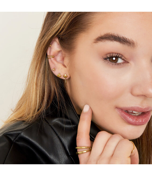 Rope and Smooth Earcuff