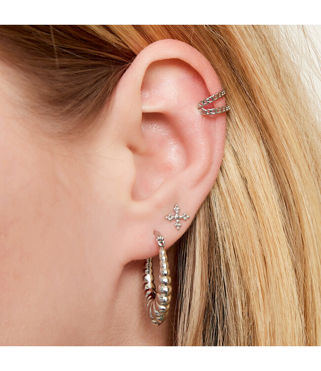 Double Chain Earcuff