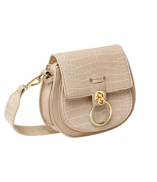 Croco Buckle Bag / Beige