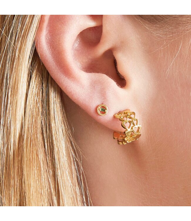 Bonded Hearts Earrings