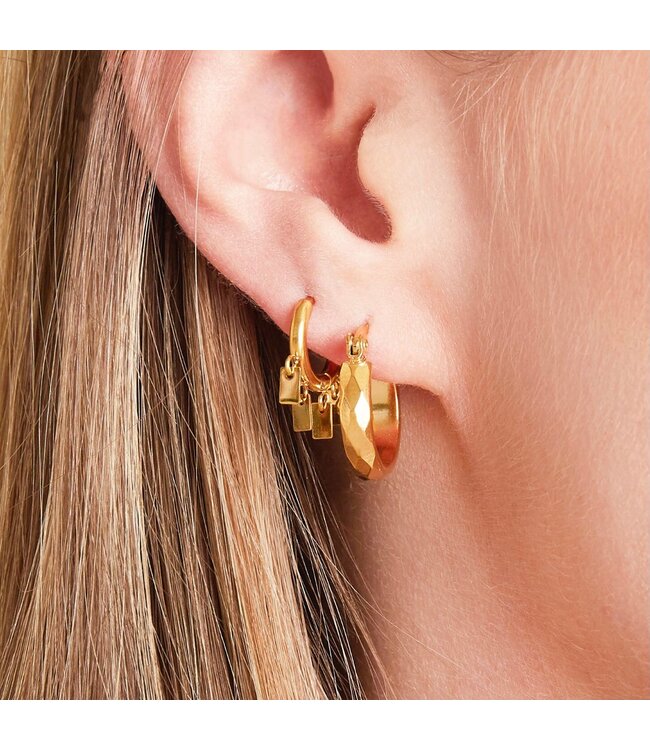 Creole Diamond Earrings