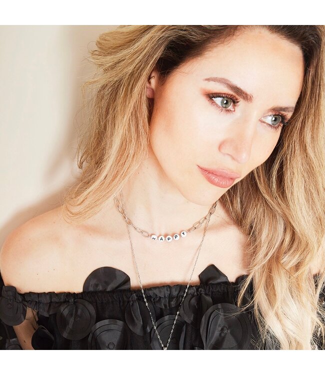 Beads Happy Necklace