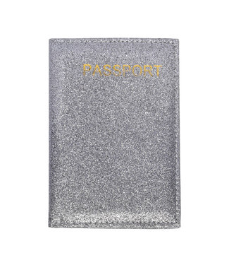 Glitter Passport Cover / Silver