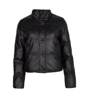 Lux Leather Bomber Jacket