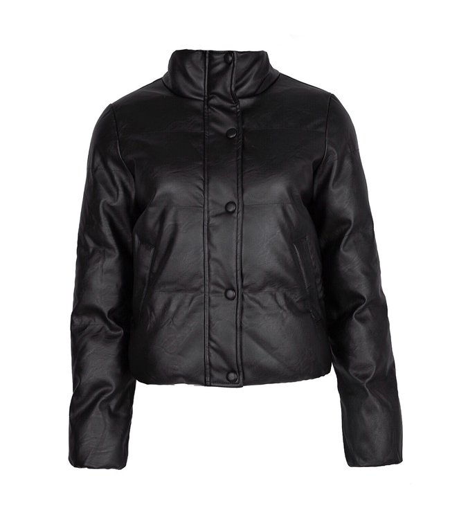 Lux Leather Bomber Jacket