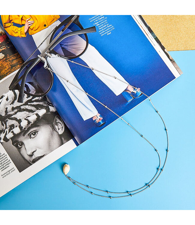 Silver Sea Shell Sunglasses Cord