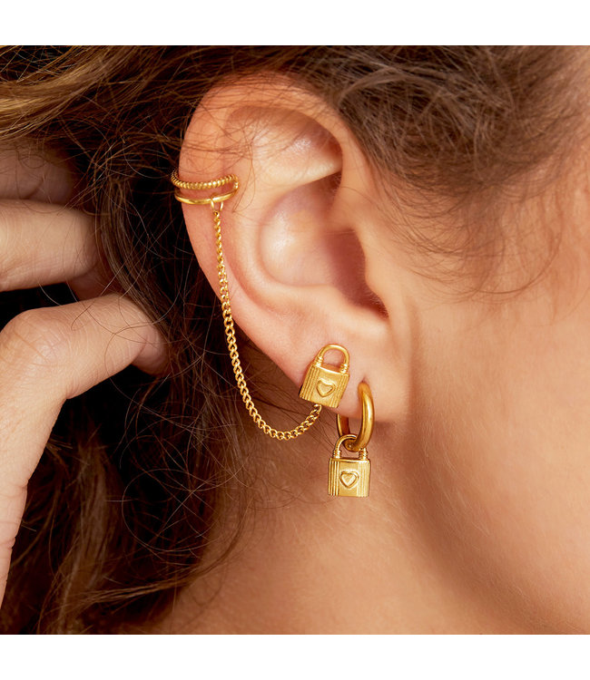 Lovely Lock Earrings
