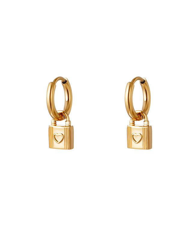Lovely Lock Earrings