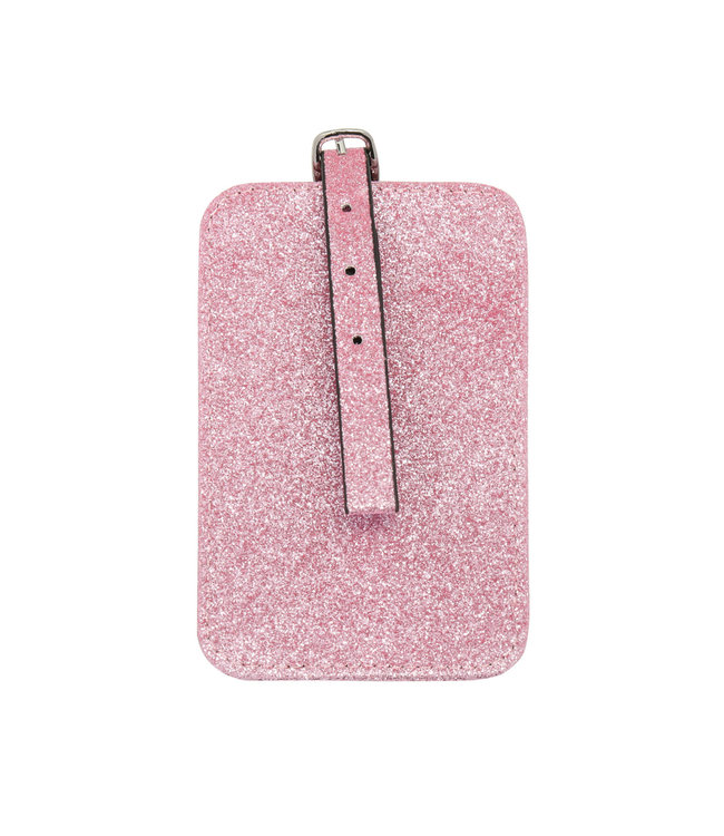 Glitter Suitcase Hanger / Pink