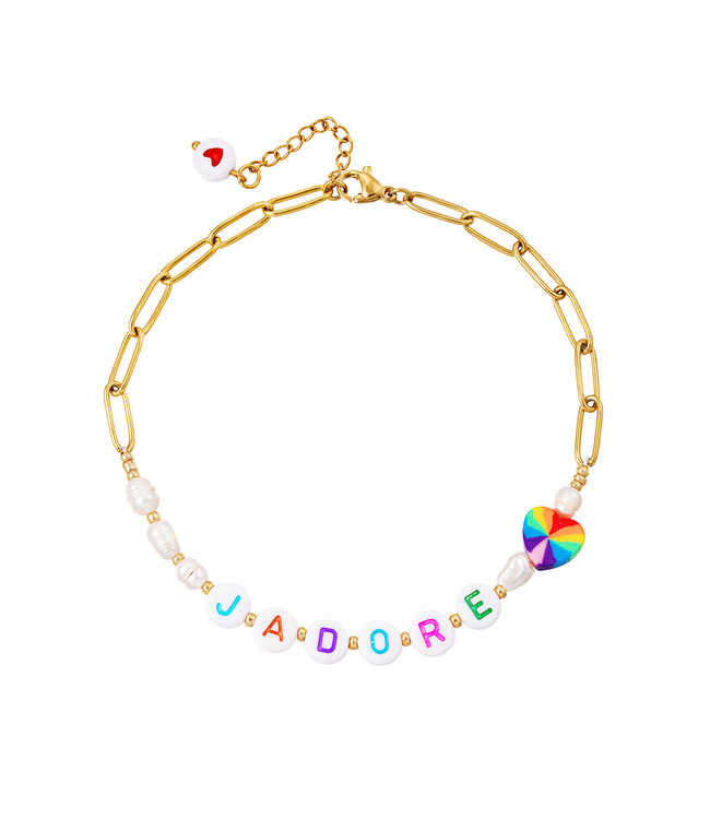 J'adore Anklet