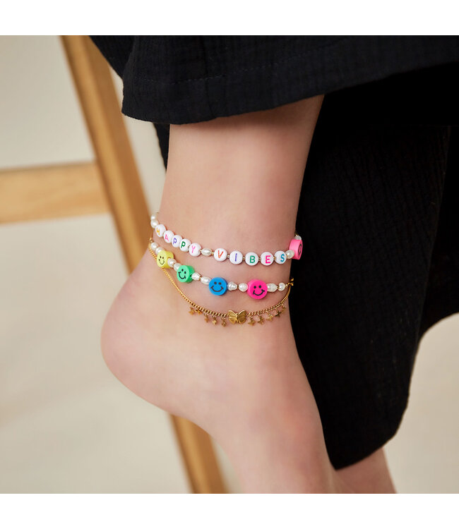 Happy Vibes Anklet