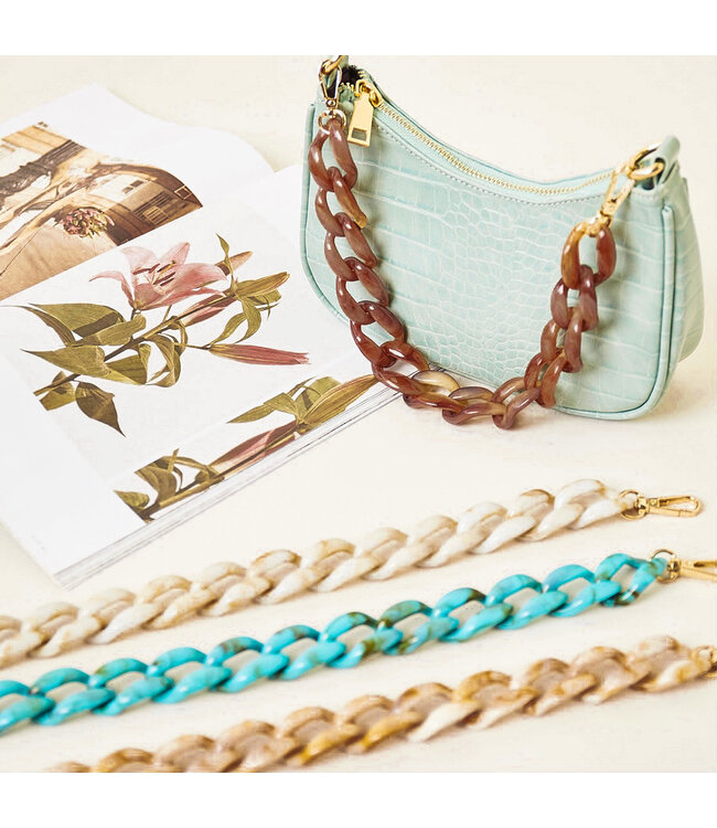 Lola Chain Bag Handle / Brown