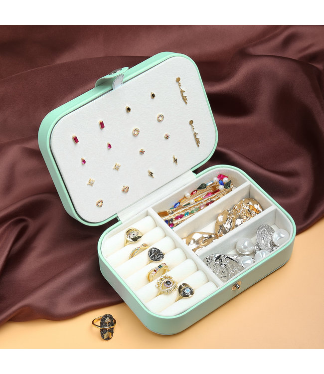 Travel Jewelry Box / Mint