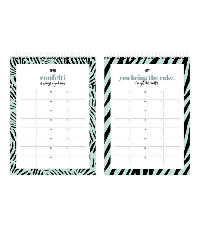 Eat Cake Birthday Calendar