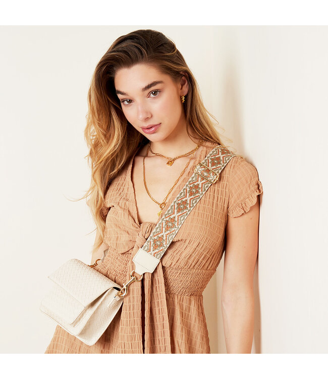 Boho Bag Strap / Beige