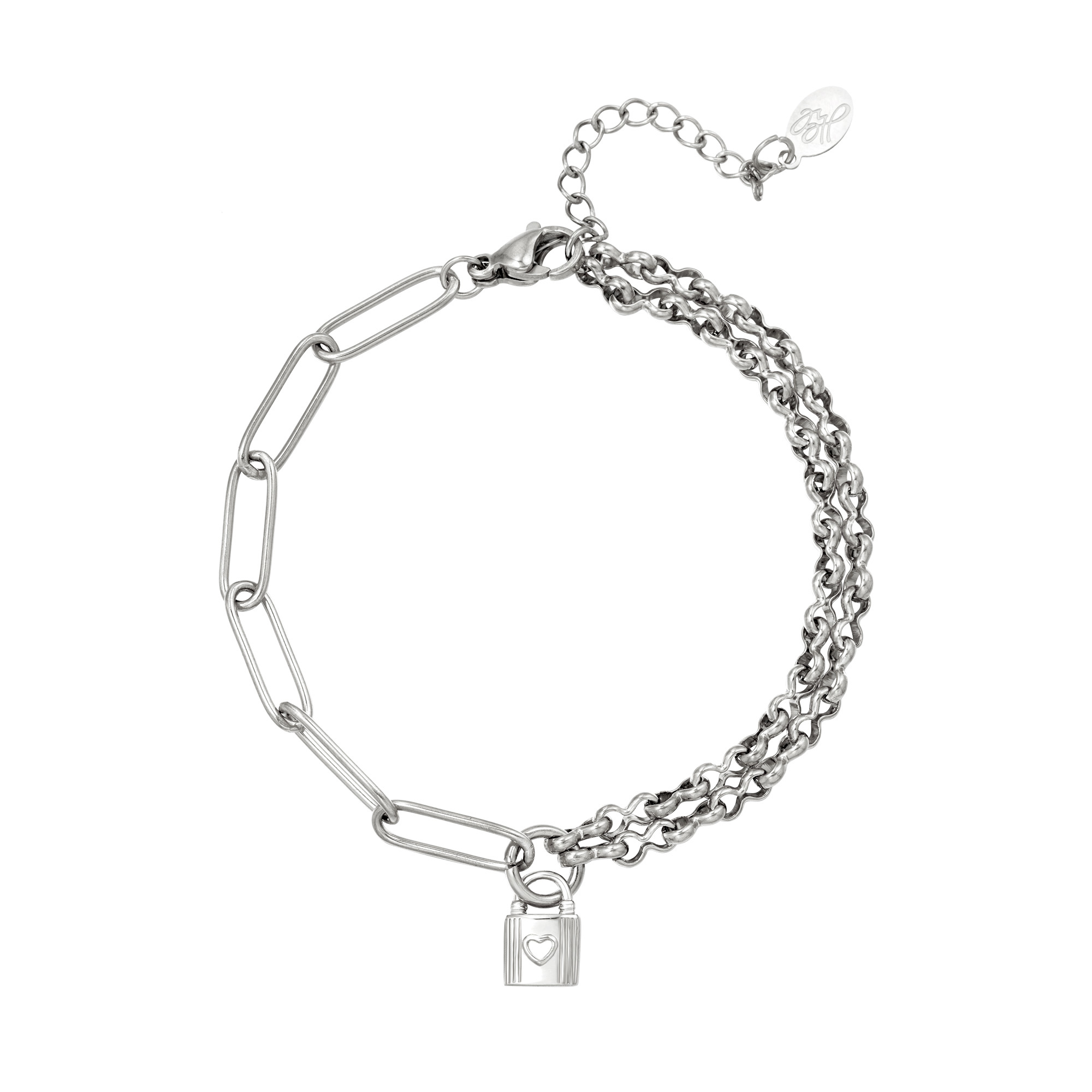 Chained Lock Bracelet Musthavestore