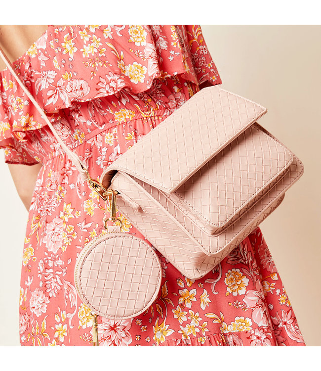 Braided Round Wallet