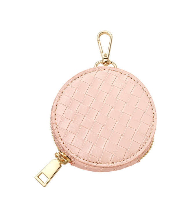 Braided Round Wallet