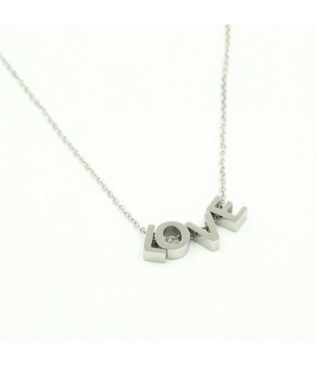 Love Blocks Necklace
