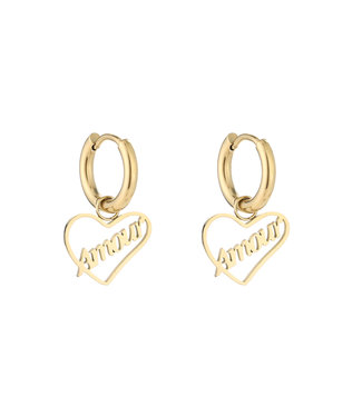 Amour Heart Earrings